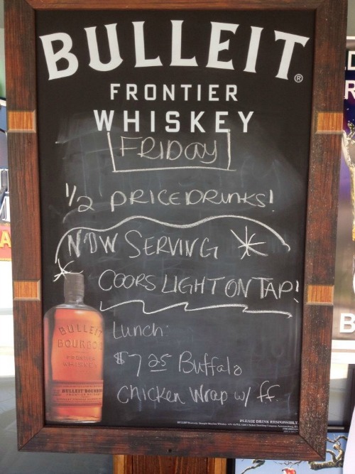 Friday's Special Board